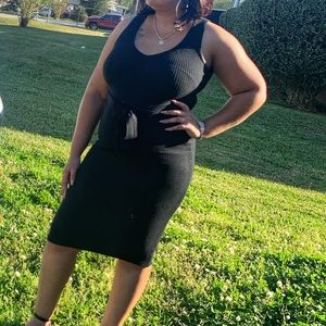 Ribbed Bodycon dress